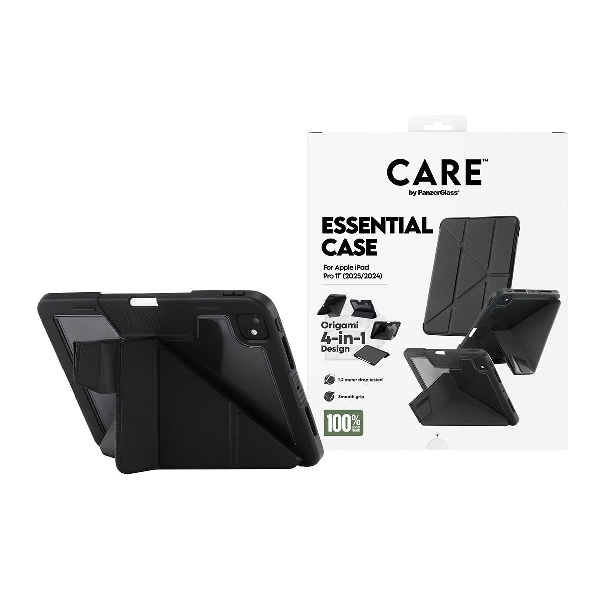 CARE by PanzerGlass® Essential Case Schwarz iPad Pro 11